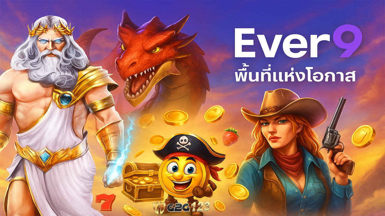 เว็บไซต์ ever9 ไม่ใช่แค่เว็บเกมธรรมดา แต่คือพื้นที่แห่งโอกาส ที่คุณสามารถใช้ความสนุกในการสร้างอนาคตให้มั่นคงกว่าเดิม