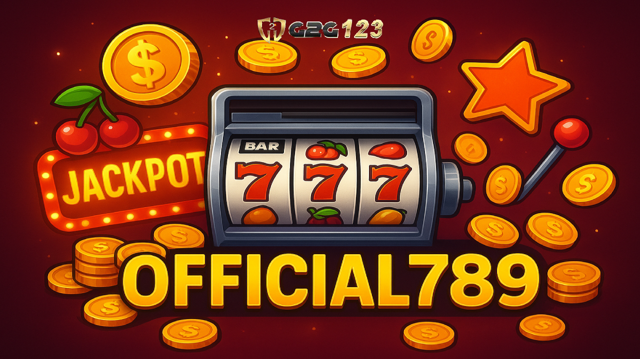 Official789 โลกที่เต็มไปด้วยความสนุก และโอกาสทางการเงินที่ไร้ขีดจำกัด เพราะที่นี่ทุกการสปินคือโอกาส และทุกโอกาสคือรายได้ที่รอคุณอยู่