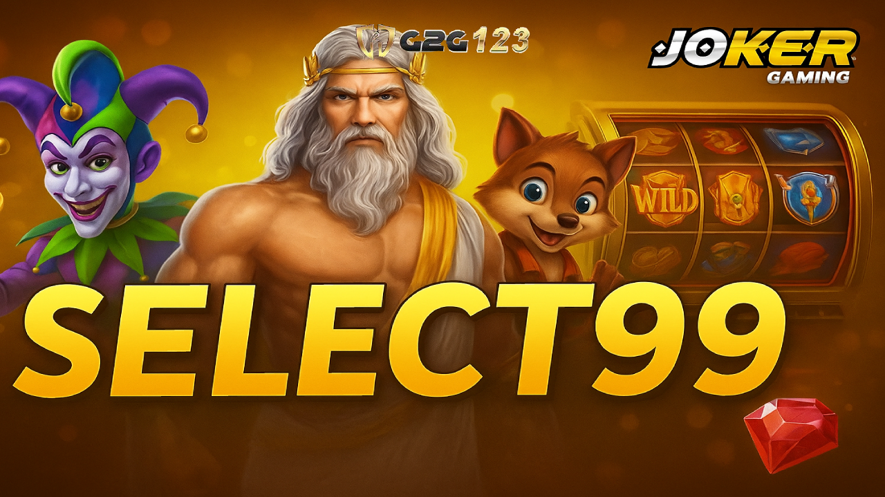 SELECT99 พาโชคมาถึงมือคุณ! ปั่นสล็อตสนุก พร้อมเปิดประตูให้คุณเข้ามาสัมผัสกับความสนุกที่มากกว่าเดิม เปลี่ยนทุกวันธรรมดาให้เป็นวันทำเงินง่าย ๆ