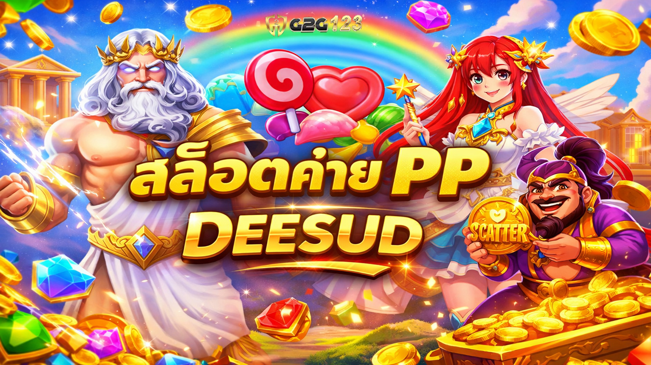 สายปั่นห้ามพลาด แตกง่าย ตัวคูณแรง เล่นสนุก กำไรลุ้นจริงที่ เว็บสล็อต DEESUD เล่นลื่น โบนัสมาไวเริ่มต้นน้อย แต่มีโอกาสปังทุกวัน