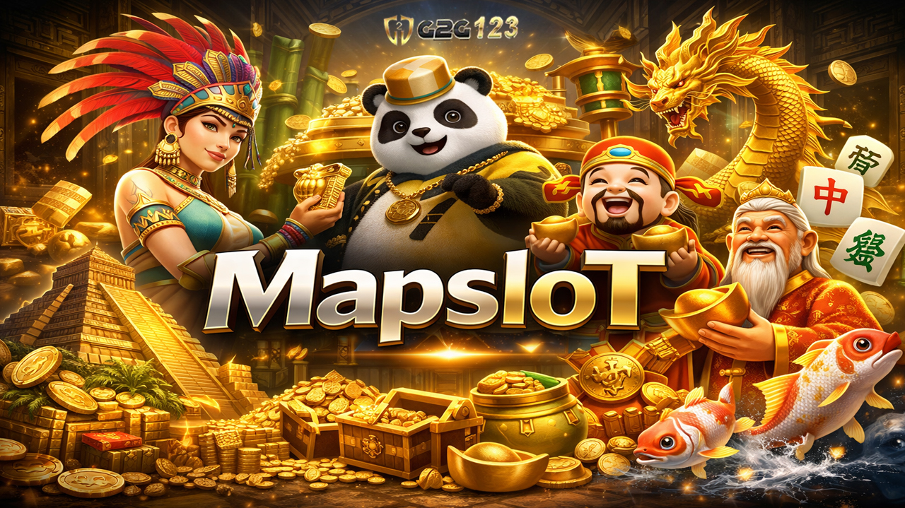 สัมผัสเกมสล็อตมาตรฐานสูงจาก Mapslot  ที่ผสานความสนุกและระบบการเล่นอย่างมืออาชีพ เพื่อประสบการณ์ที่เหนือกว่าในทุกจังหวะ